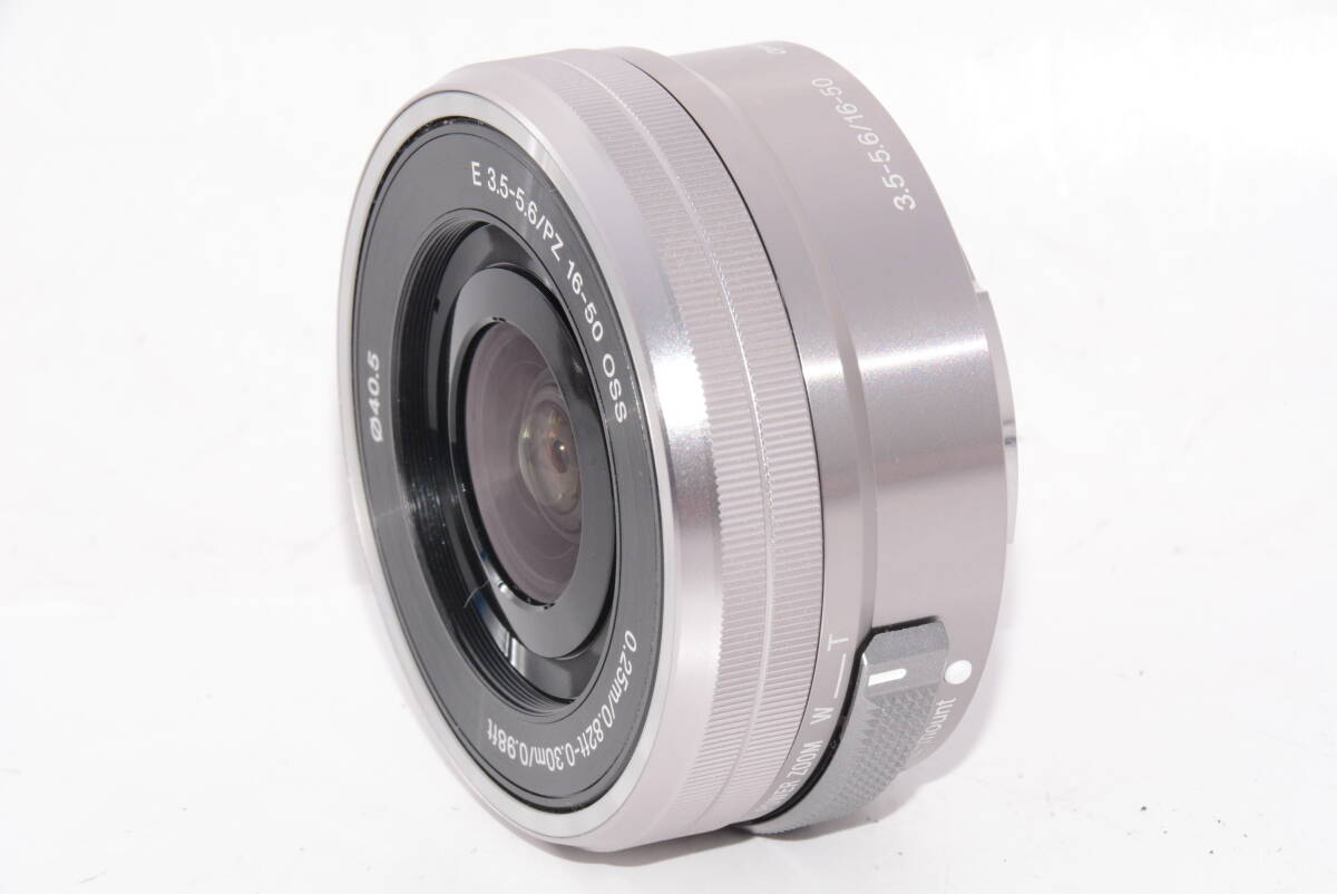 【外観特上級】SONY ソニー E PZ 16-50mm f3.5-5.6 OSS シルバー　#j13893