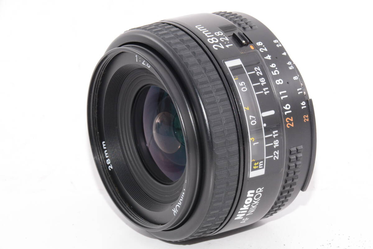 【外観特上級】ニコン Nikon AF NIKKOR 28mm 1:2.8　#j13908