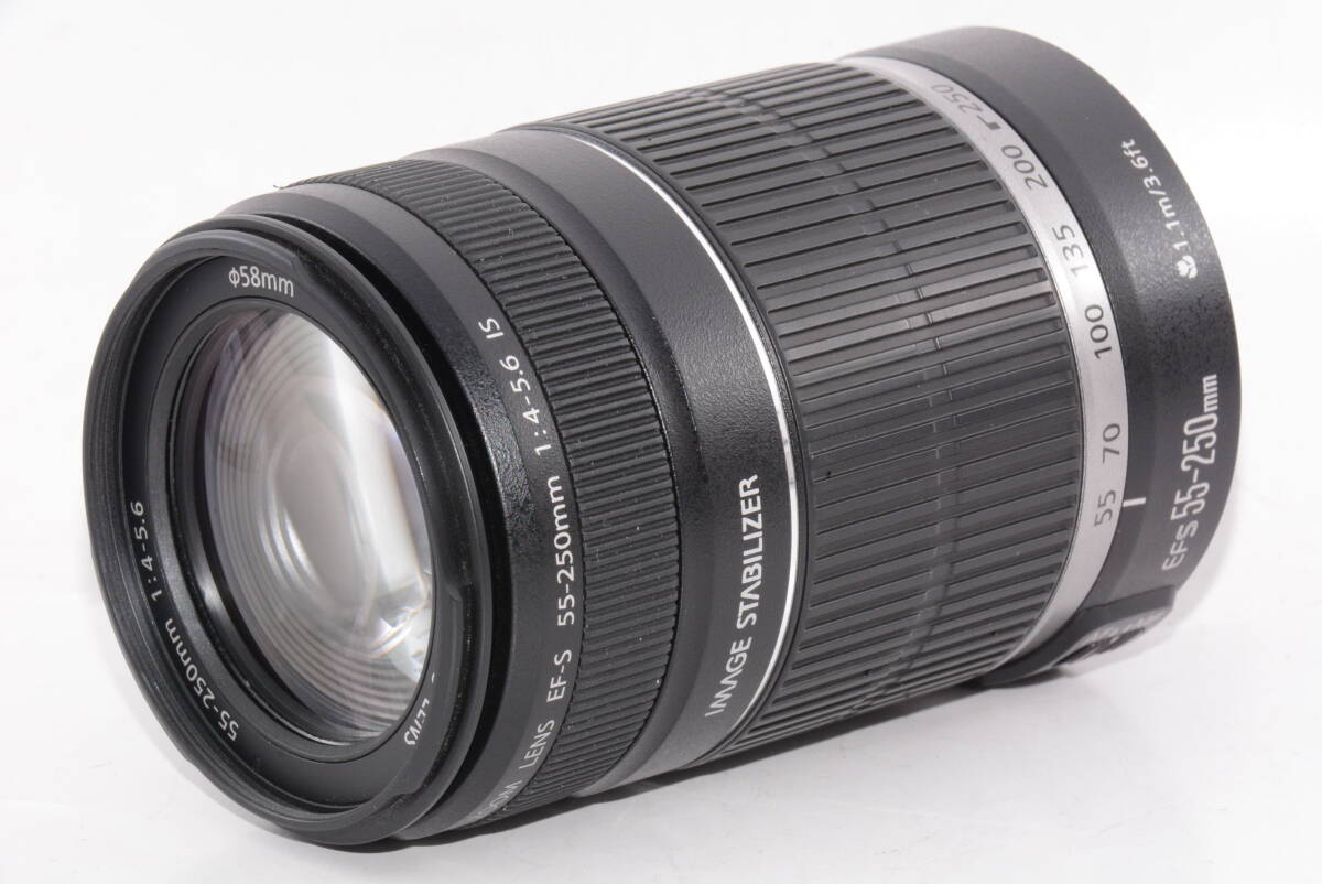 【外観特上級】CANON EF-S 55-250mm F4-5.6 IS Ⅱ　#a14056