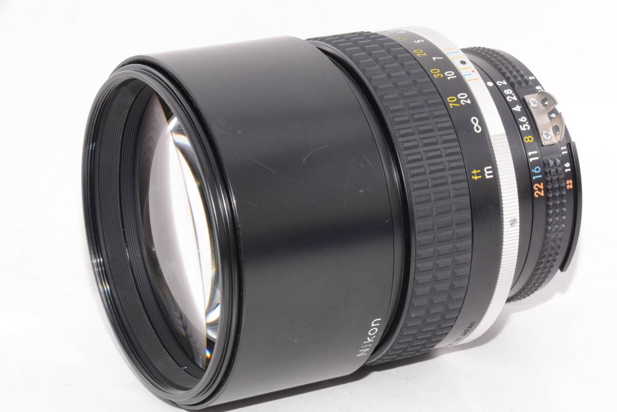 【外観特上級】NIKON Ai-S NIKKOR 135mm F2　#m11779