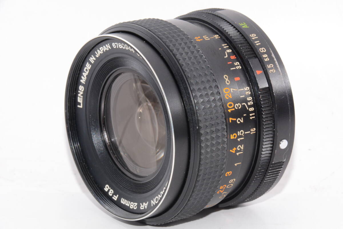 【外観特上級】コニカ Konica HEXANON AR 28mm F3.5 　#e9242