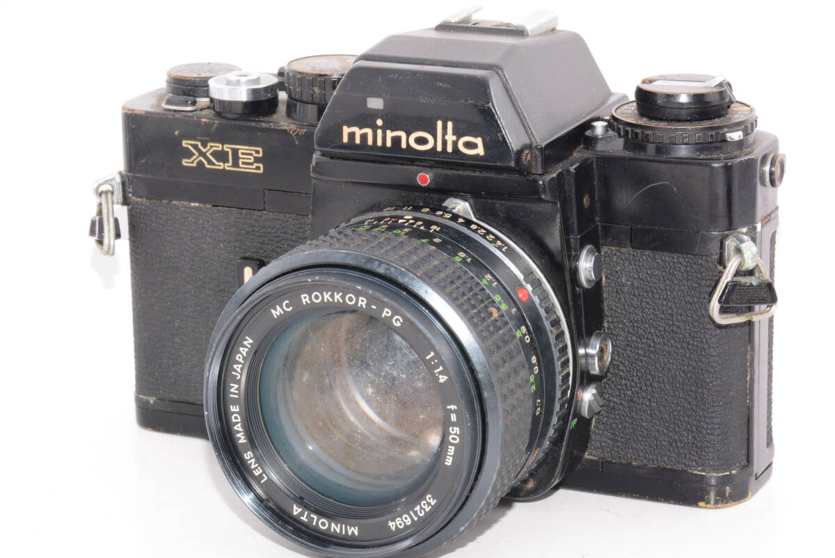 【外観並級】minolta XE MC ROKKOR-PG 50mm F1.4　#m11794