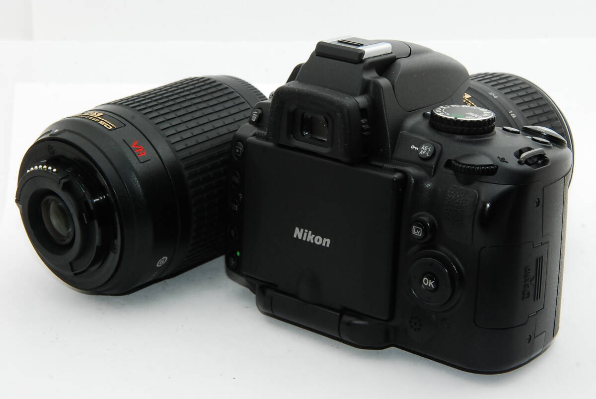 【外観特上級】Nikon ニコン D5000 ダブルズームキット　#w0176