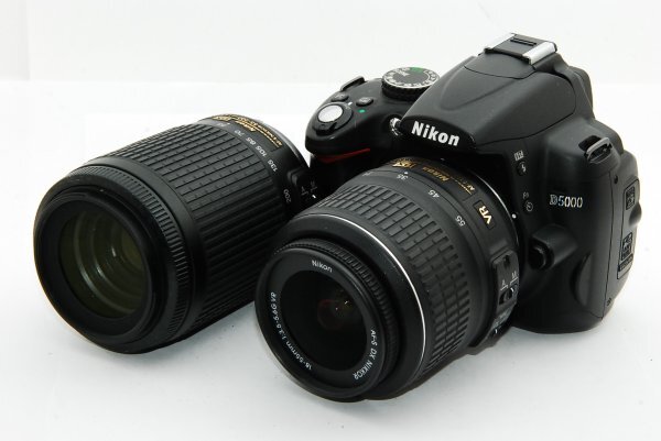 【外観特上級】Nikon ニコン D5000 ダブルズームキット　#w0176