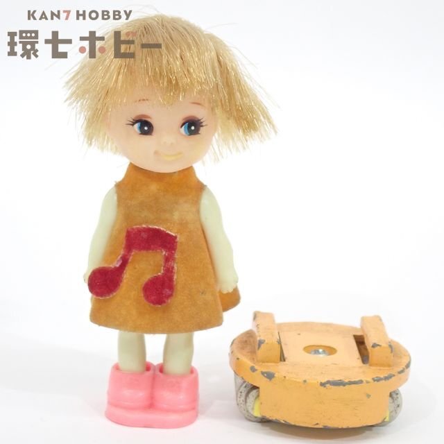 3RJ50◆当時物 トミー たんぽぽちゃん 現状/着せ替え人形 初代 2代目 リカちゃん アップルちゃん チビッコメイト プチットひめ 送YP60