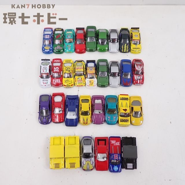 MN18◆ミニカー 大量セット まとめ ジャンク/アルファロメオ ホンダ NSX ナスカー 日産スカイライン GT-R ホットウィール?1/64?送80