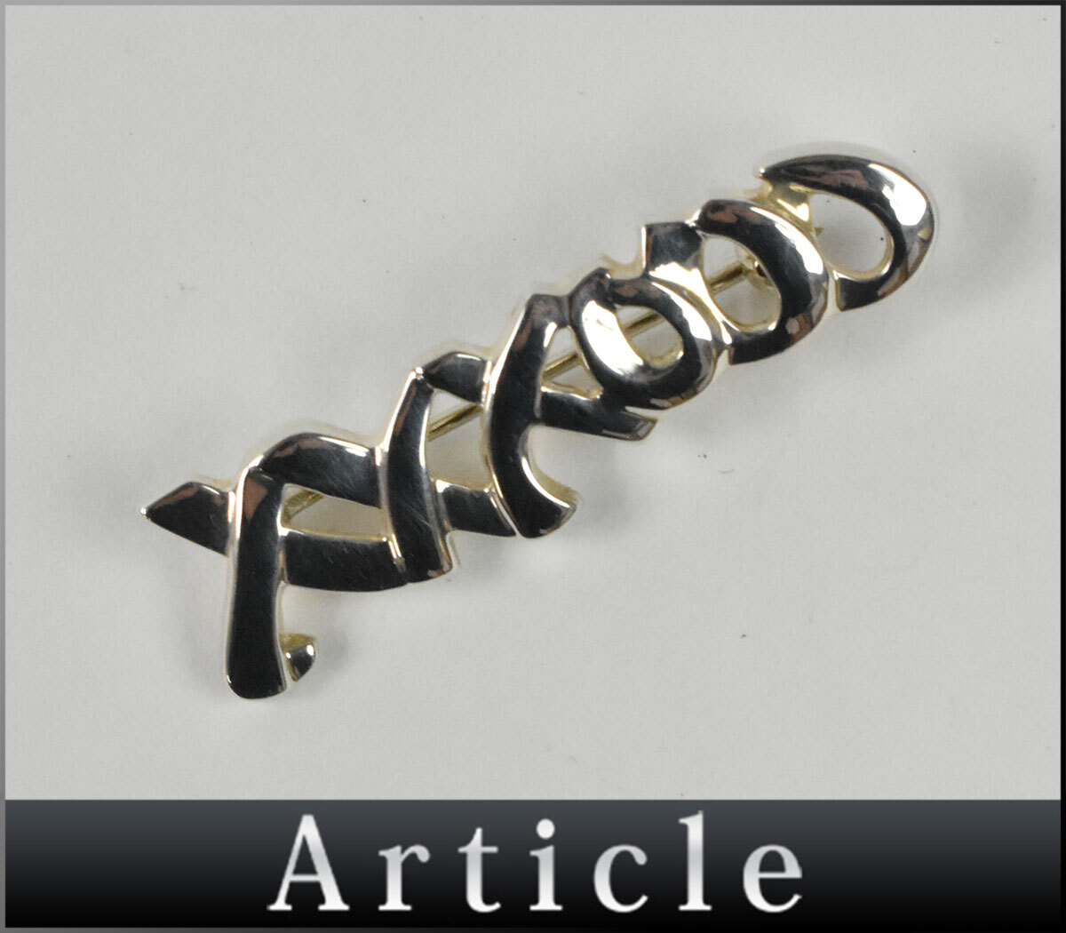 254631◇美品 Tiffany&co ティファニー ラブ ＆ キス ブローチ ピンブローチ アクセサリー Sv925 シルバー レディース 小物 箱付/ E