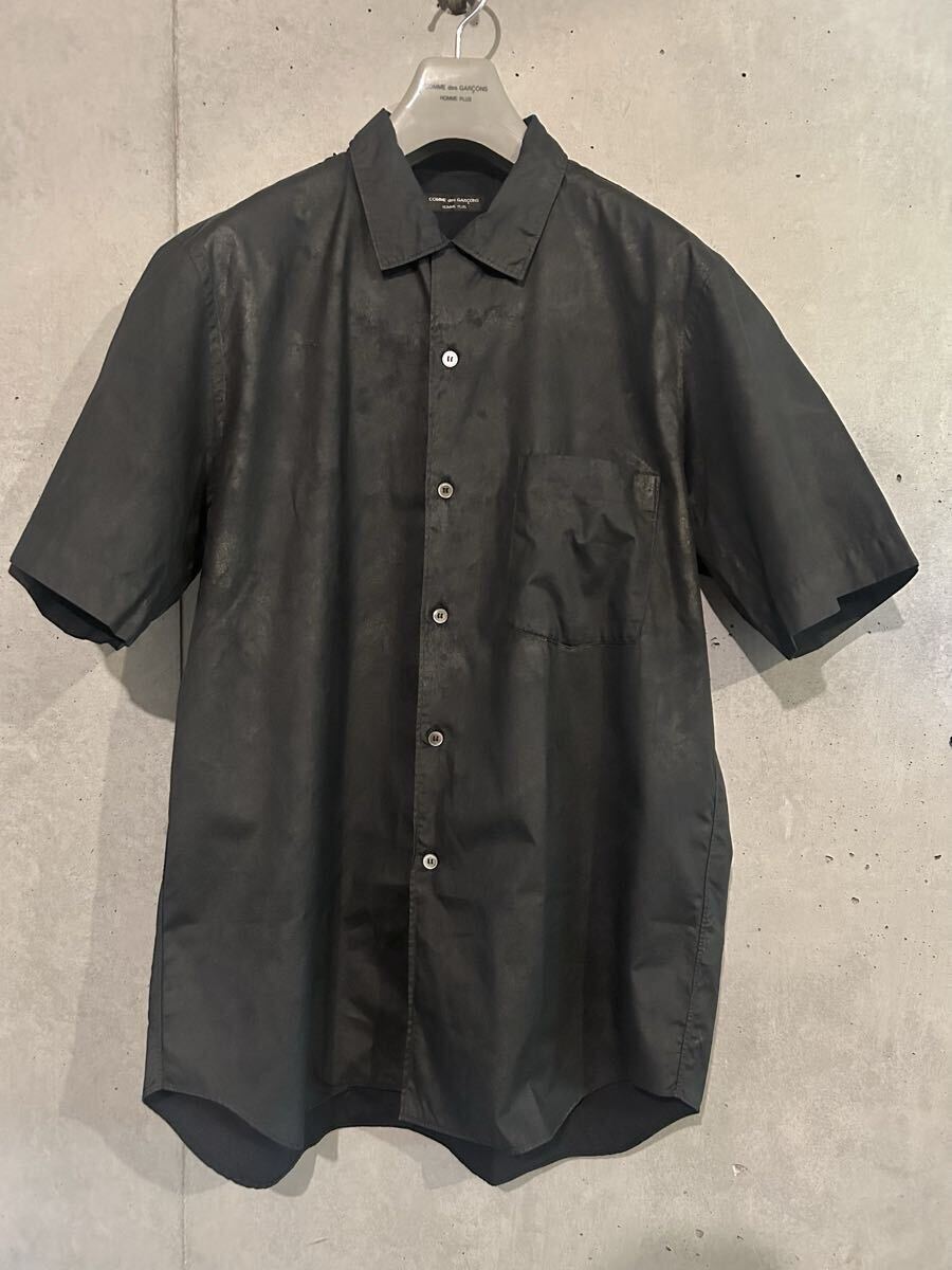COMME des GARCONS HOMME PLUS/コムデギャルソンオムプリュス/2003S/S DAYTIME EVENING/樹脂コーティングシャツ