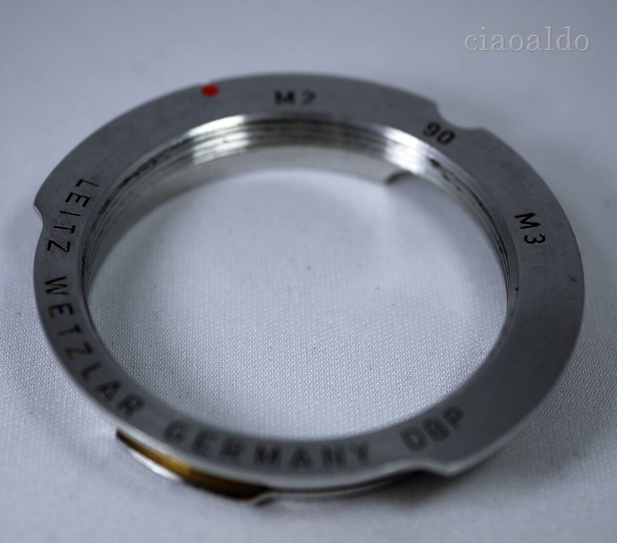 !!!ライツ純正!!! バヨネット・アダプター（MLリング）90mm 円形切り欠き型