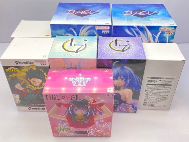 プライズフィギュア まとめて ウマ娘 ワンピース 僕のヒーローアカデミア 無職転生 など/未開封 同梱不可 [50-5384]