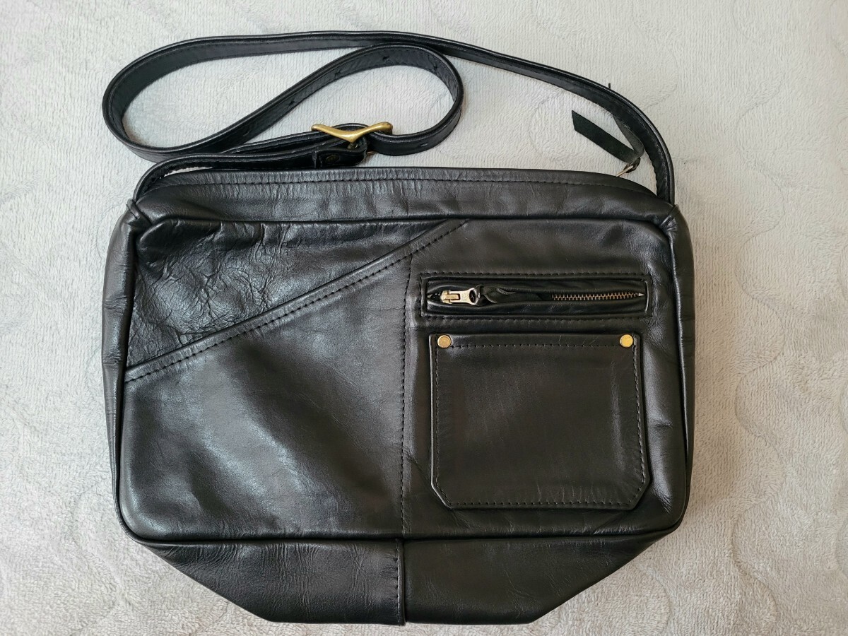廃番 Langlitz Leathers ジャッキーハリウッド ショルダーバッグ　/ ラングリッツレザー ウエストライド vasco herz moto ウエストバッグ