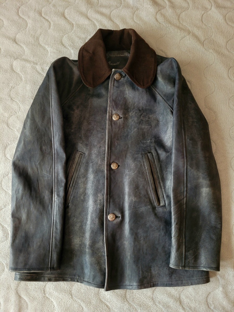 LYNCH SILVERSMITH ホースハイド プリスナージャケット S リンチシルバースミス Cholos ビッグツイン リアルマッコイズ フリーホイーラーズ