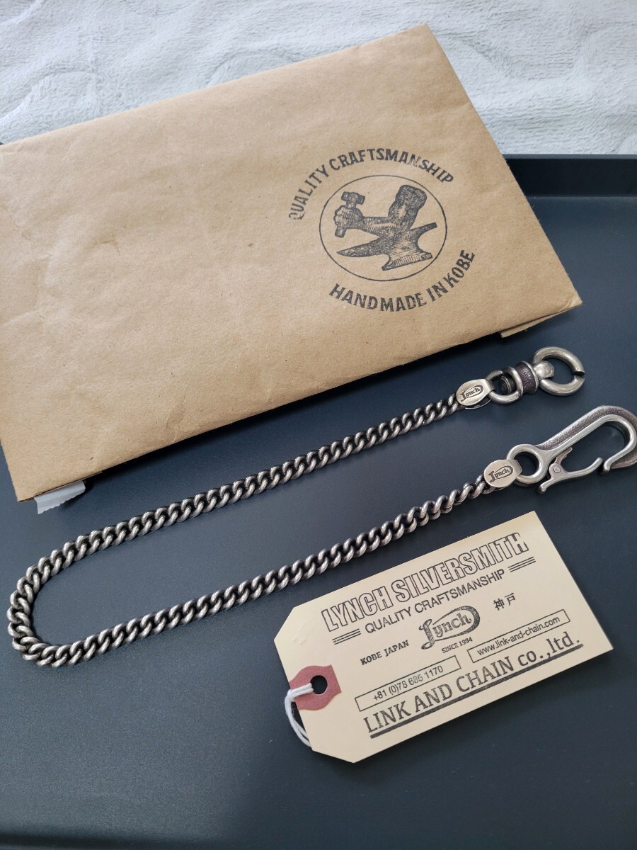 LYNCH SILVERSMITH リンチシルバースミス ウォレットチェーン シルバー925　Cholos ストップライト ビッグツイン アージェントグリーム
