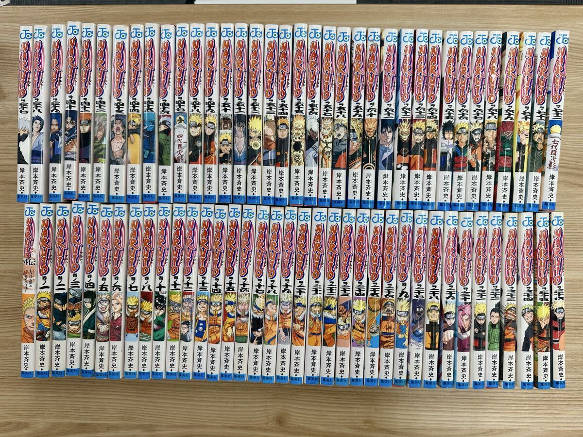NARUTO ナルト 全72巻 完結セット ＋ 外伝 計73冊 岸本斉史 全巻セット　送料一律