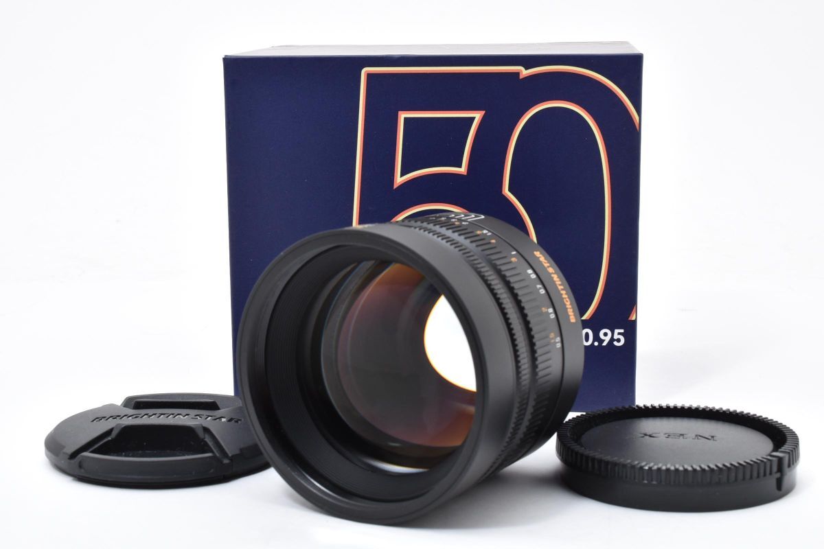 ★希少品★ BRIGHTIN STAR MF 50mm F0.95 SONY Eマウント #4854W0491