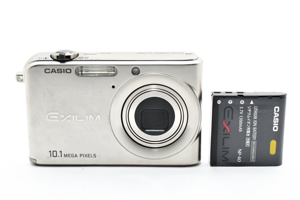 ★良品★ カシオ CASIO EXILIM EX-Z1000 シルバー #4887W0433