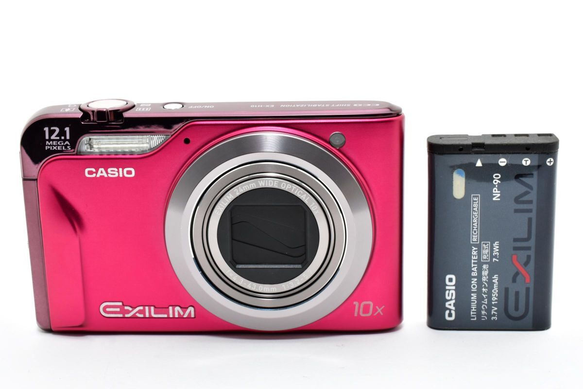 カシオ CASIO EXILIM EX-H10 ピンク #4889W0444