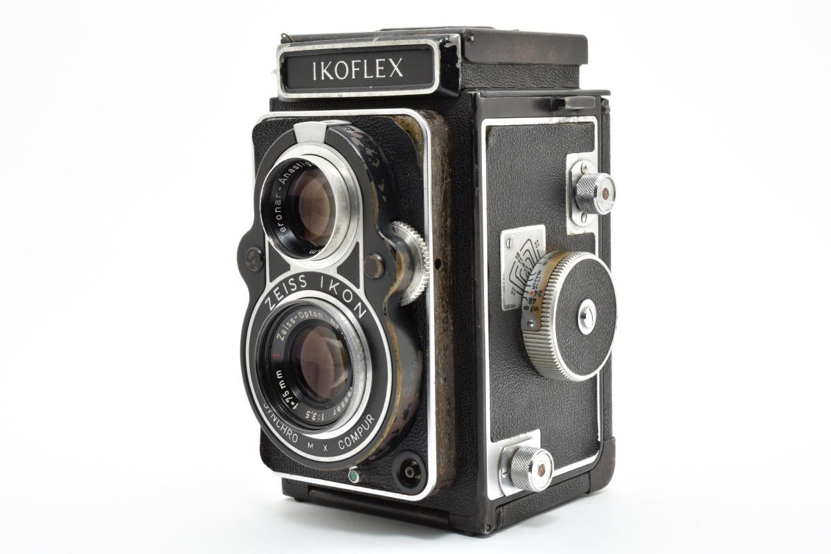 ツァイス・イコン ZEISS IKON IKOFLEX IIa Tessar 75mm F3.5 ツァイスイ #4877W0477