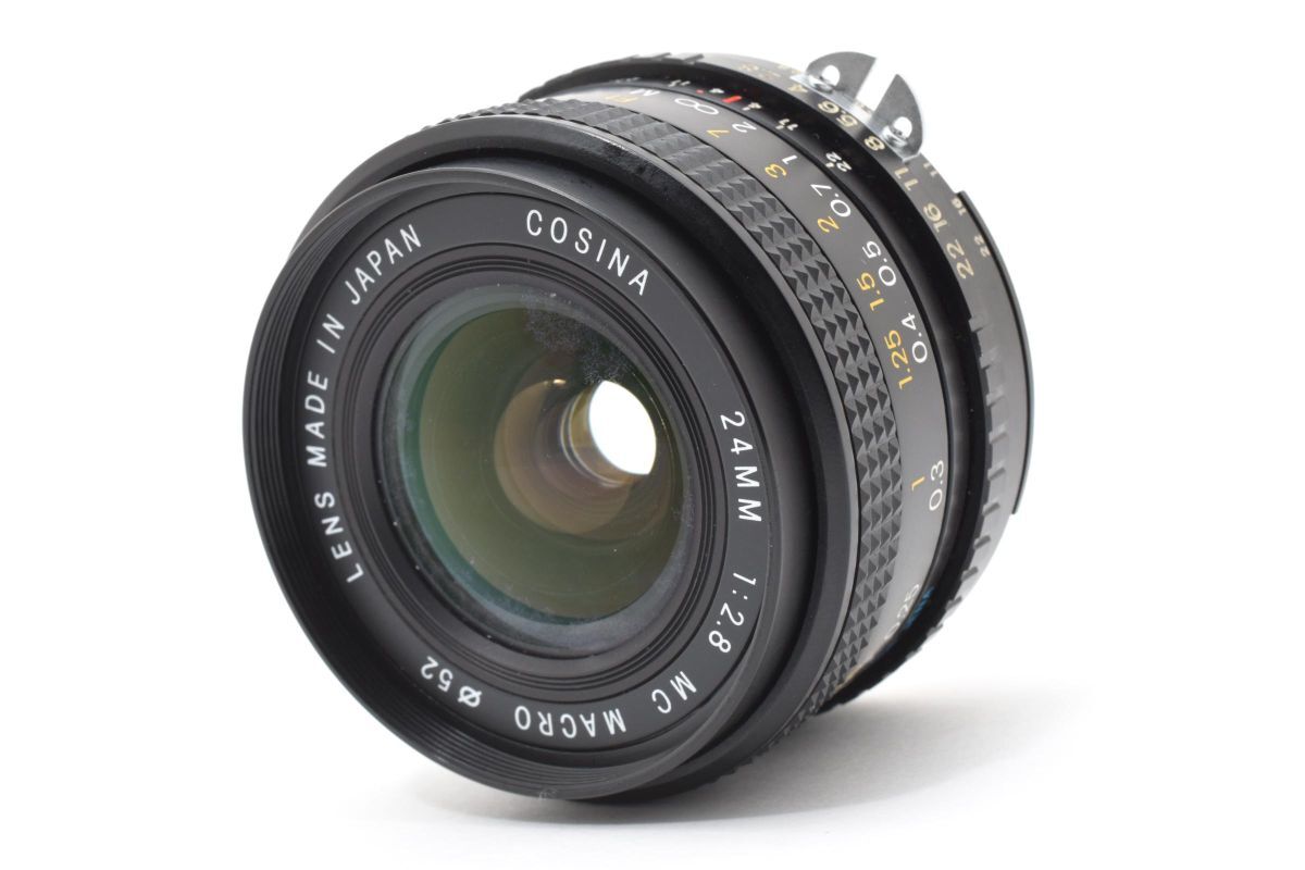 ★希少品★ コシナ COSINA 24mm F2.8 MC MACRO 青文字 VEB CARL ZEISS #4916W0511