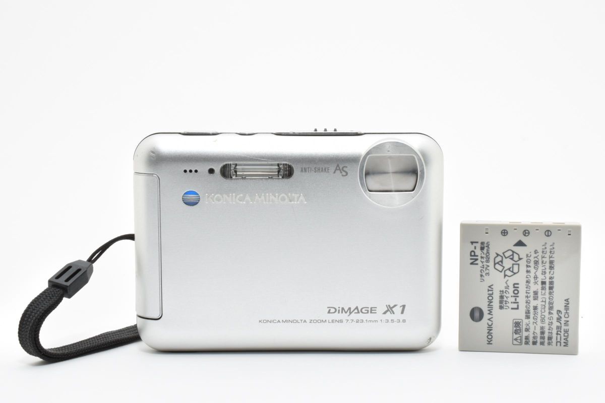 ★美品★ コニカミノルタ KONICA MINOLTA DiMAGE X1 シルバー #4966W0501