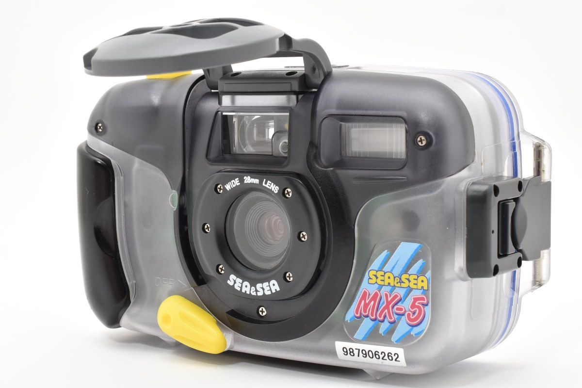 ★極上品★ SEA&SEA MX-5 28mm 全天候型コンパクトカメラ 単三電池仕様 #5022W0555