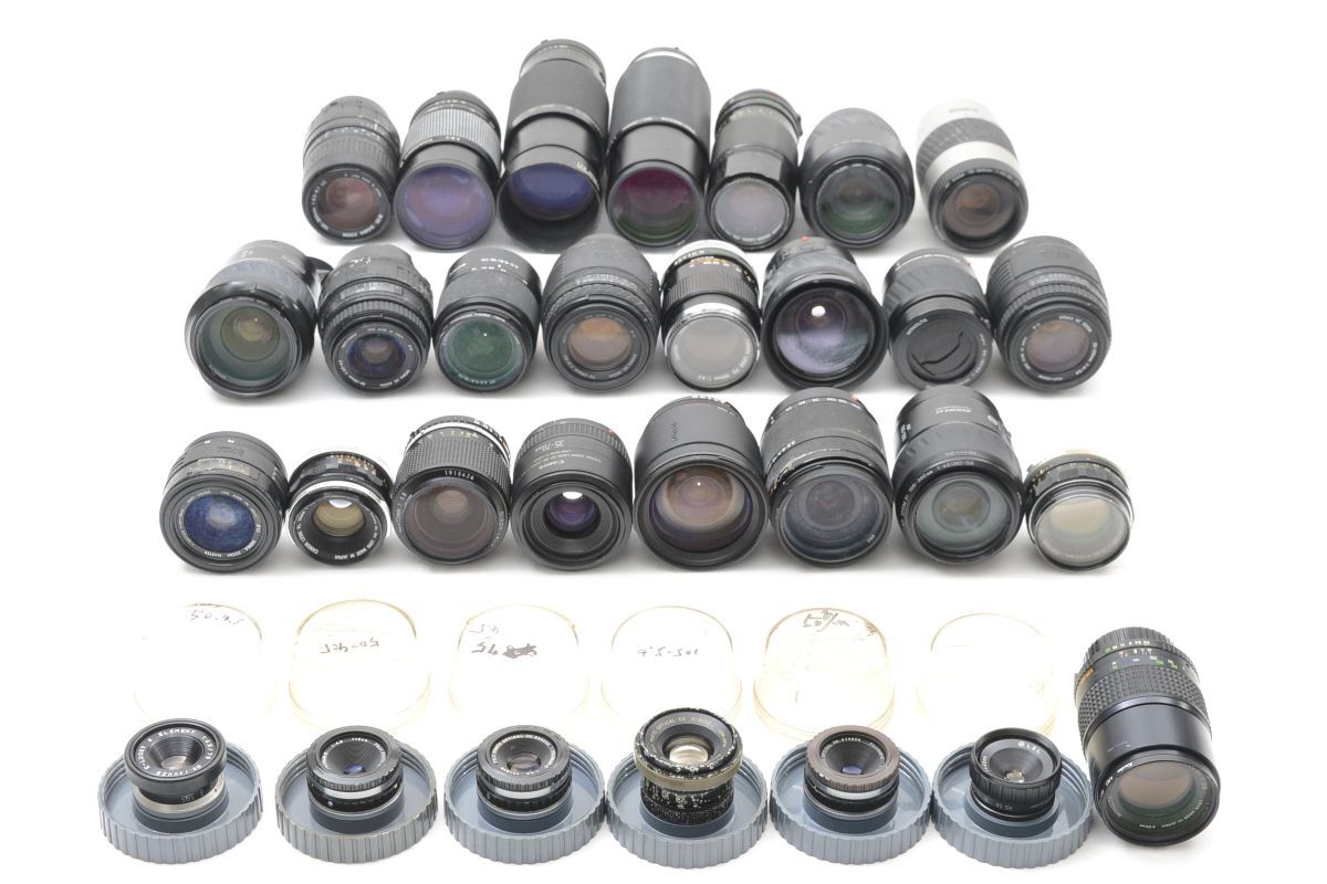 CANON NIKON SONY 等★30個レンズまとめ売り★ #5065W0562