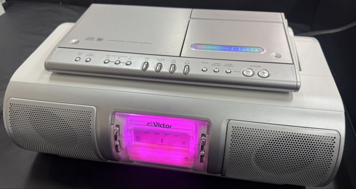 victor RC-X5MD-A CD MD カセット ラジオ