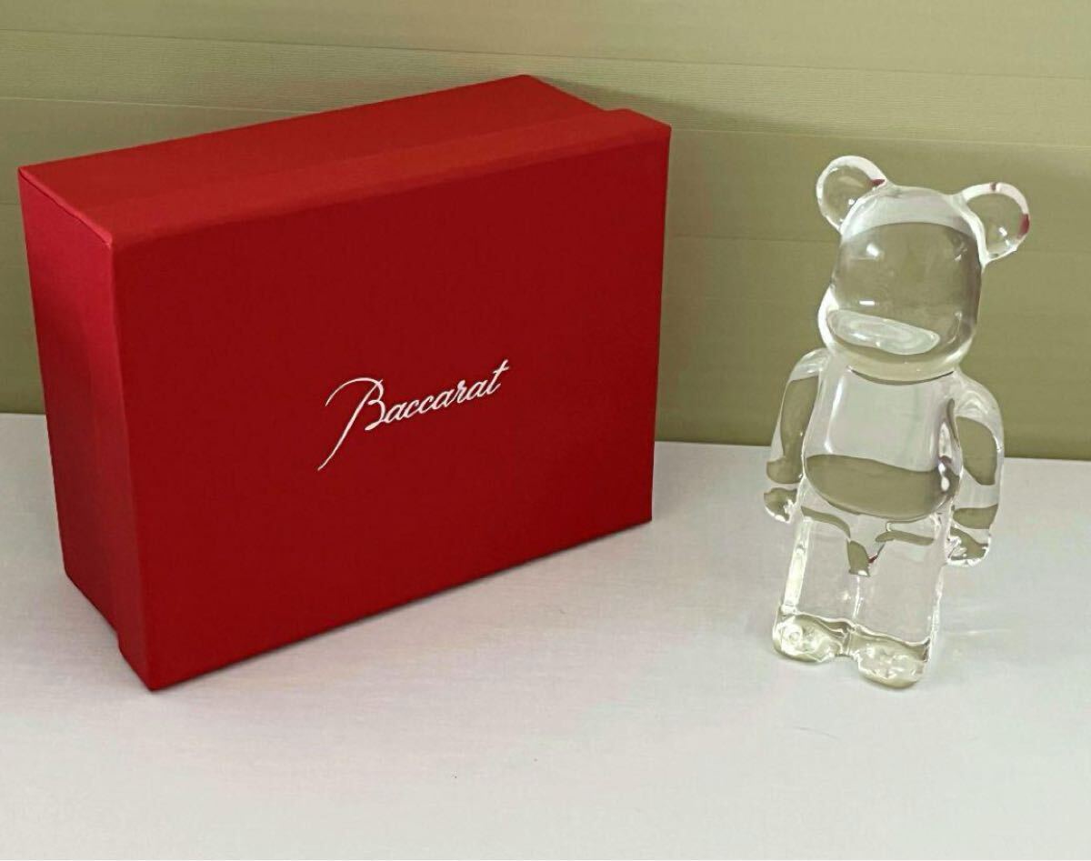 【究極の透明感】BE@RBRICK × Baccarat クリアカラー バカラ