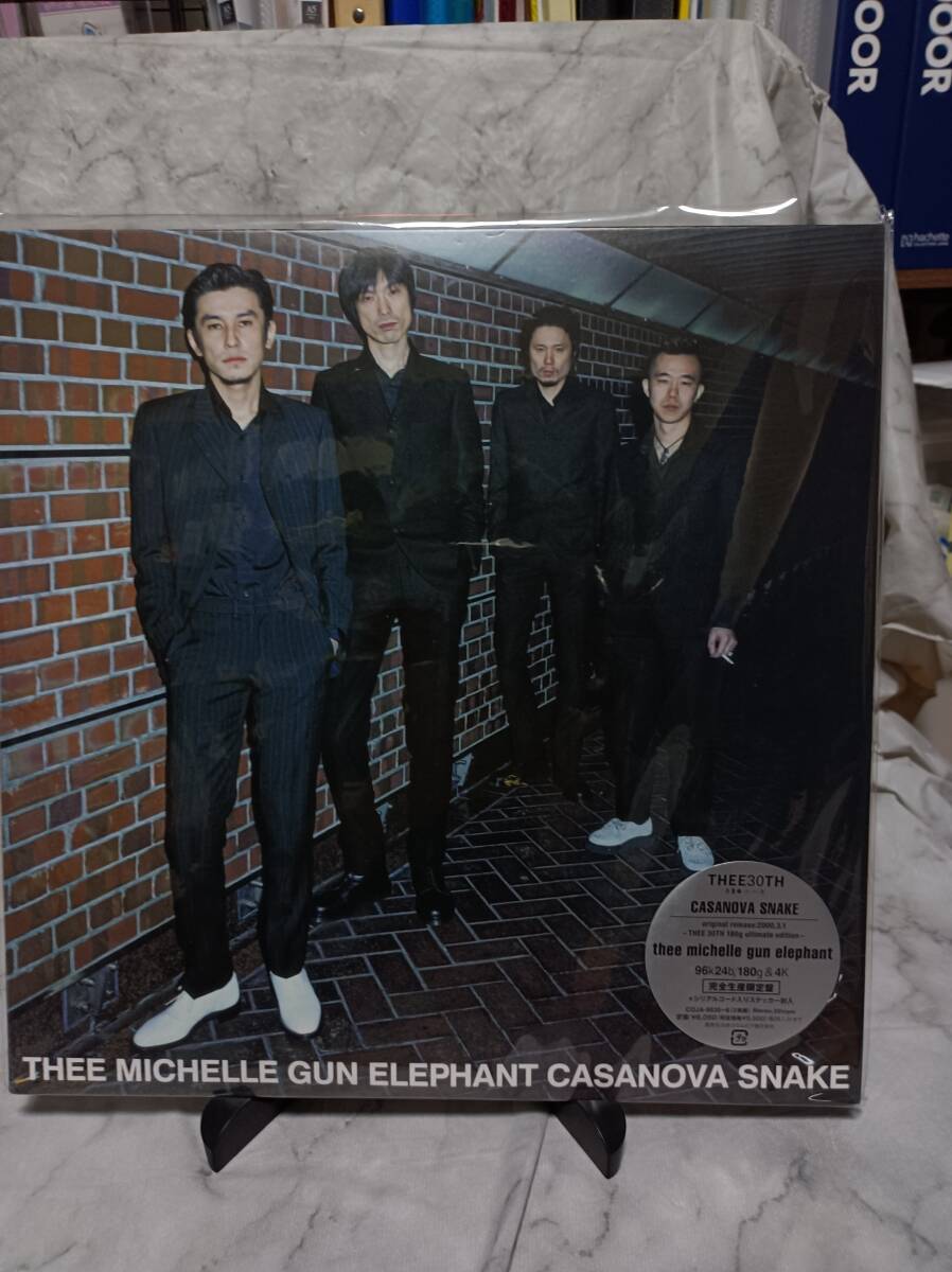 THEE MICHELLE GUN ELEPHANT CASANOVA SNAKE 完全生産限定盤 ２枚組LPレコード