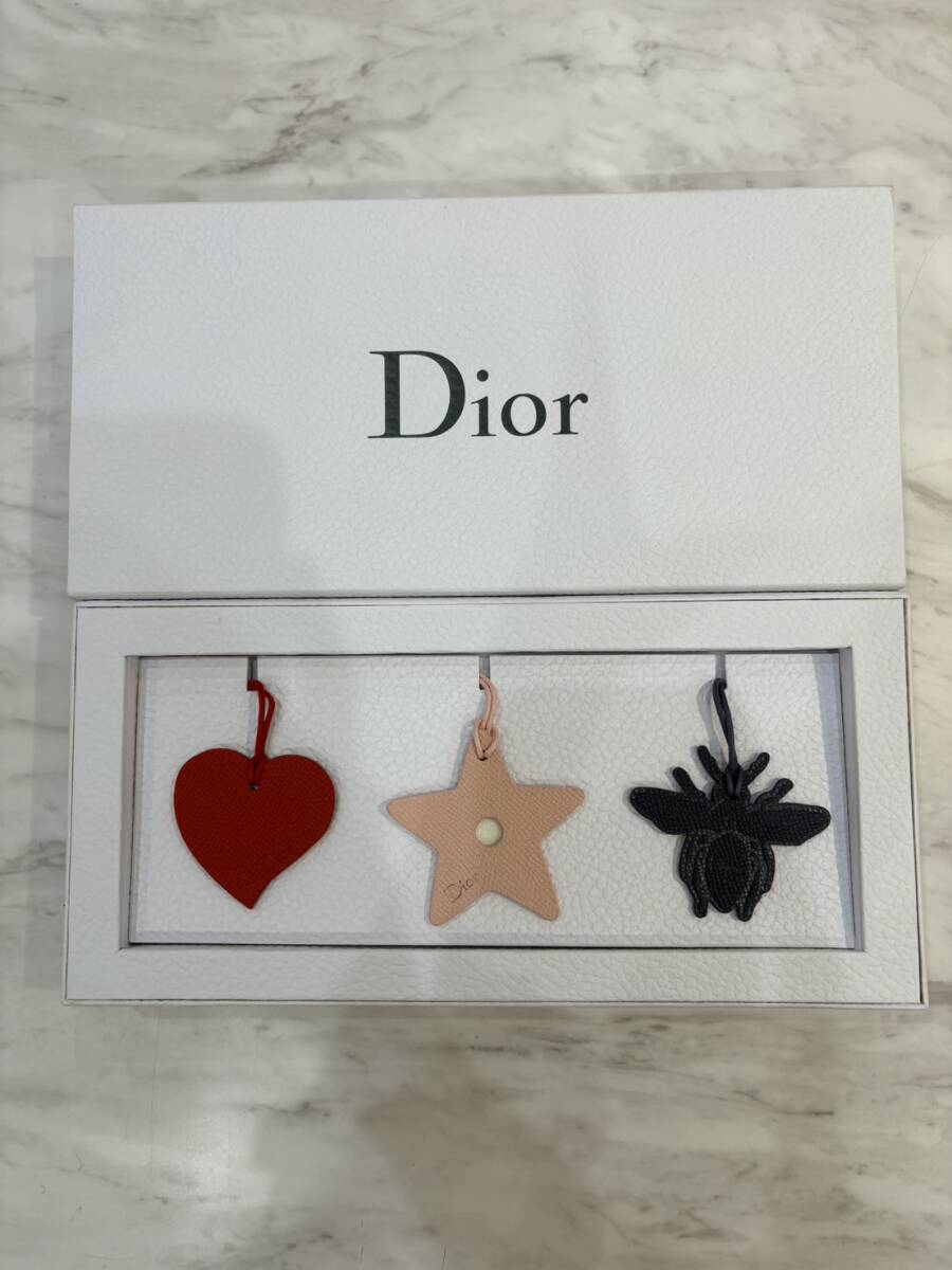 【SB9436】●美品 Christian Dior クリスチャンディオール　ノベルティー バックチャームセット　
