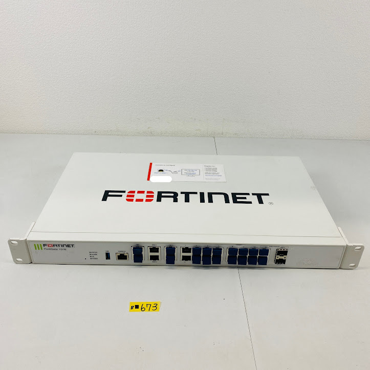 B■673【通電OK】Fortinet FG-101E FortiGate 101E 次世代ファイアウォール セキュリティ SSD UTM フォーティネット 本体のみ