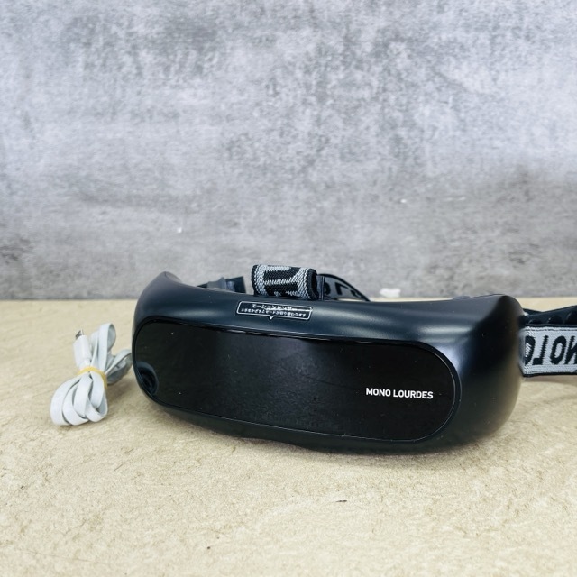 モノルルド アイケア 【中古】動作保証 ATEX アテックス AX-HXL350 ブラック 目元マッサージ / 516779 在★2
