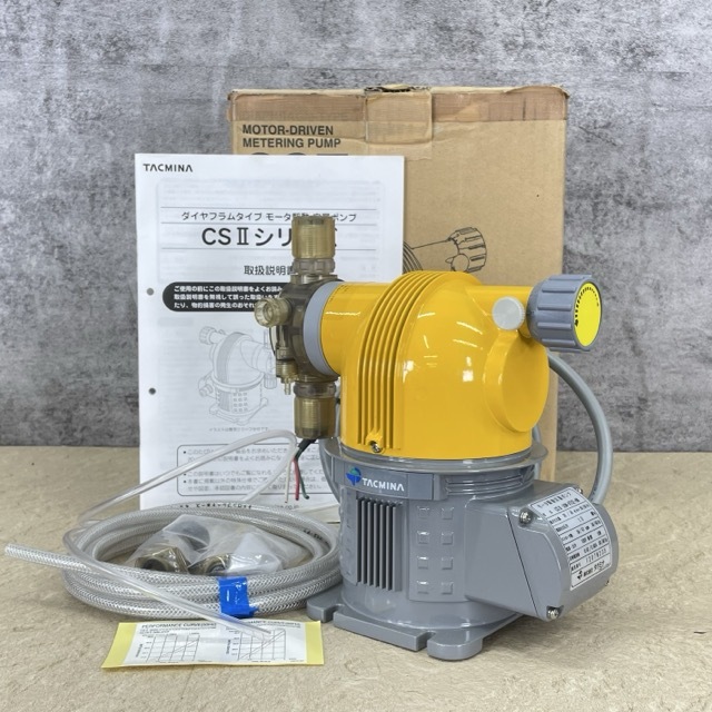 未使用品 保管品 TACMINA タクミナ ダイヤフラムタイプ CSII-30N-VTCE-HW 単相100V ダイヤフラムタイプ / 516822 在★2