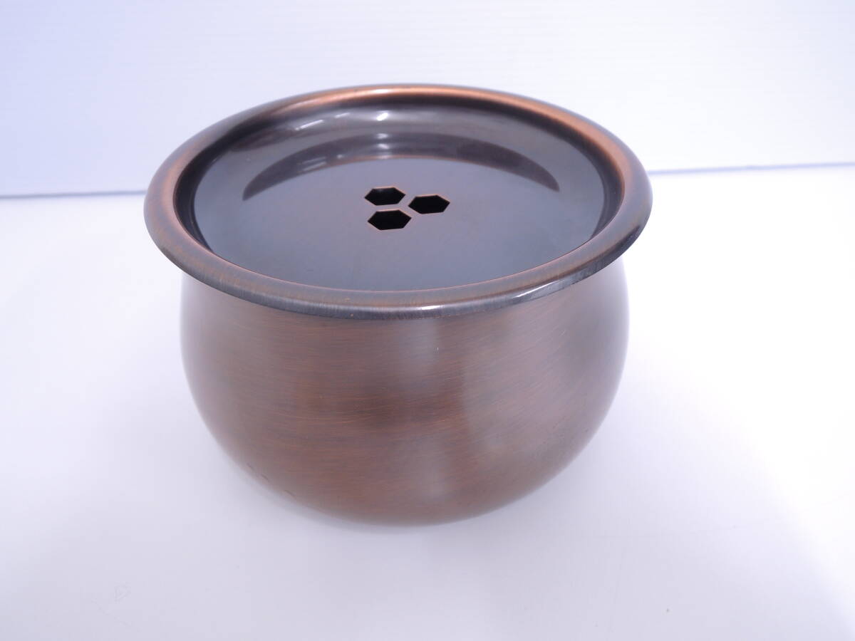 工芸品祭 茶こぼし お茶 茶道具 純銅 茶器 金属工芸 銅器 自宅保管品