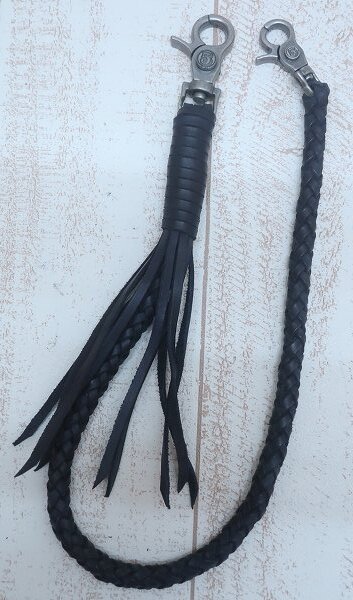 6-8425A/GODANE 9本編み 匠技 ハンドメイド レザーウォレットループ ゴダン 送料200円