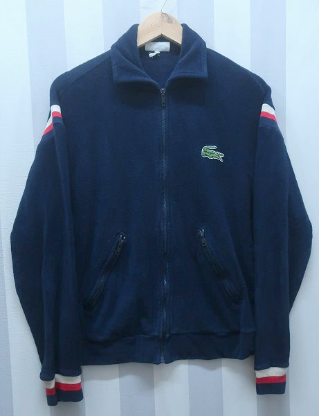2-4594B/CHEMISE LACOSTE トラックジャケット フランス製 ラコステ