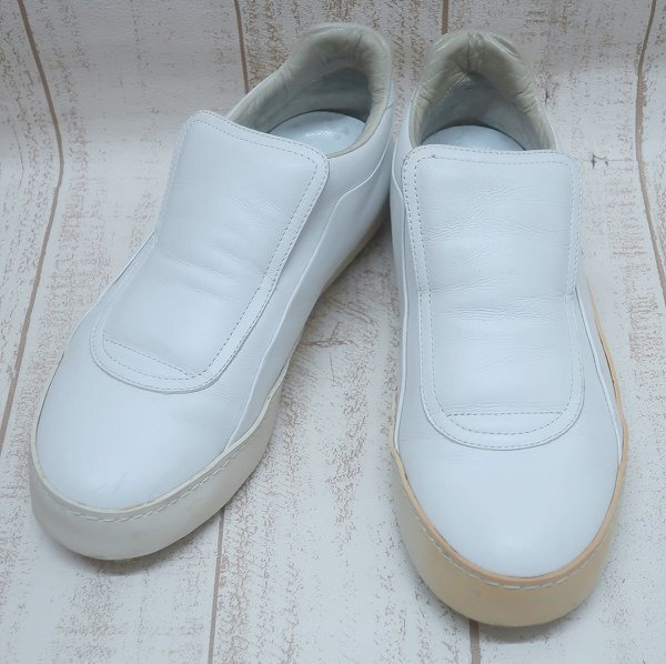 5-2721/Maison Margiela 16ss レザースニーカー メゾンマルジェラ スリッポン 37