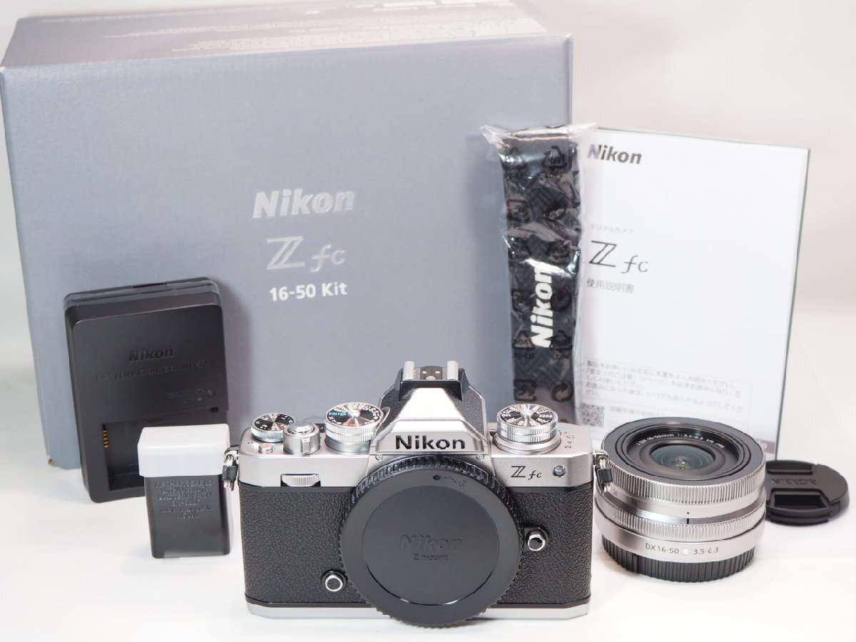 【 使用感ない 4ショットのみ 】Nikon Z fc 16-50レンズセット ニコン ミラーレスカメラ [管NI9051