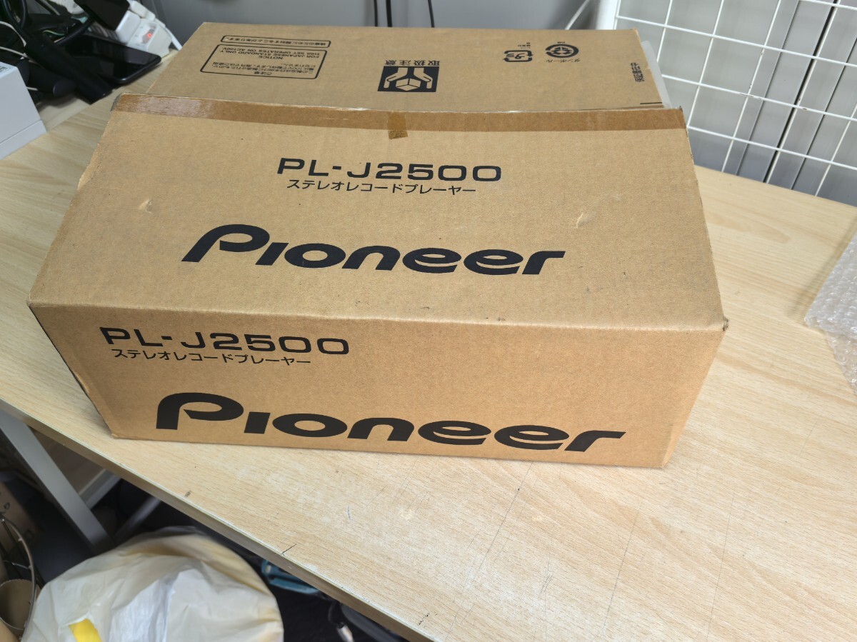 動画有り　 Pioneer　レコードプレーヤー　PL-J2500　再生OK　現状販売