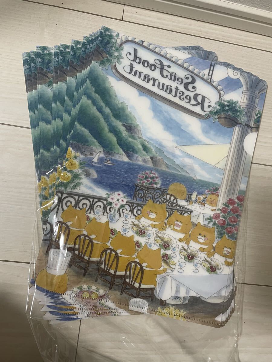 ノラネコぐんだん クリアファイル 新品未使用 17枚セット 金色の魔法使い 非売品