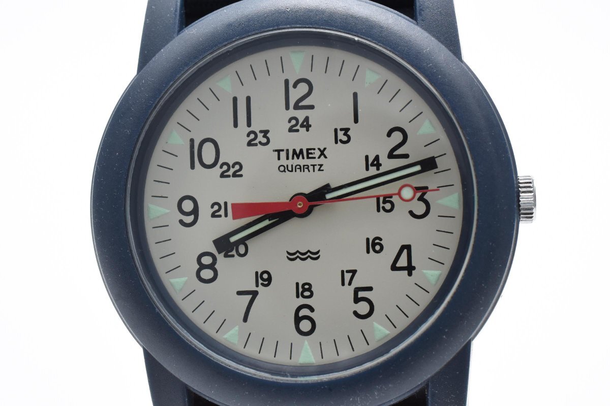 TIMEX タイメックス ホワイト 3針 ラウンド ステンレス 日常生活防水 Quartz 腕時計 ブラック アンティーク