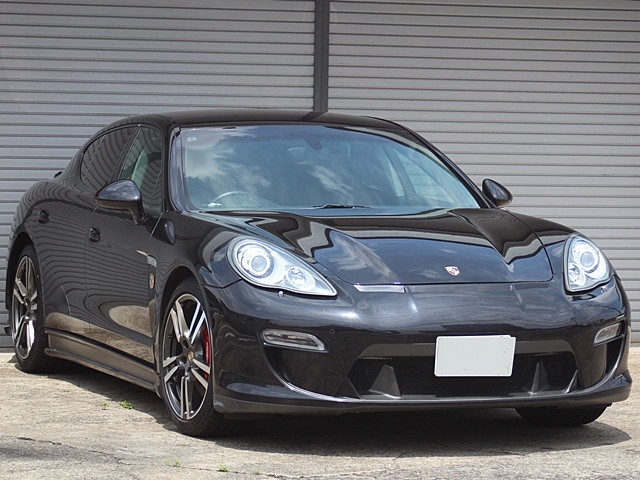 ★H23年/ポルシェ パナメーラ 3.6L/ブラック/黒革/純正ナビ/TV/フェアリーデザインエアロ/20AW/スポーツエグゾースト/車検R9年3月まで!!