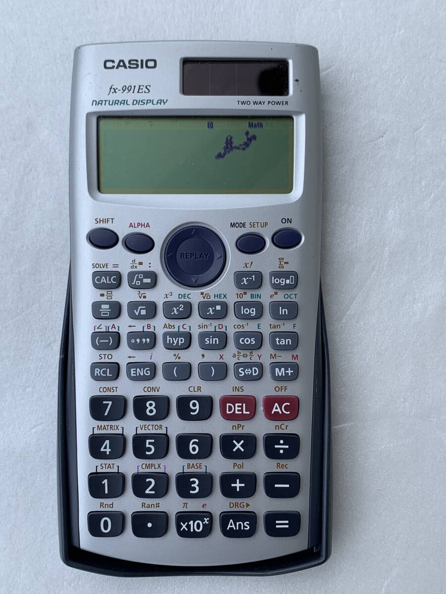 カシオ　関数電卓　fx-991ES