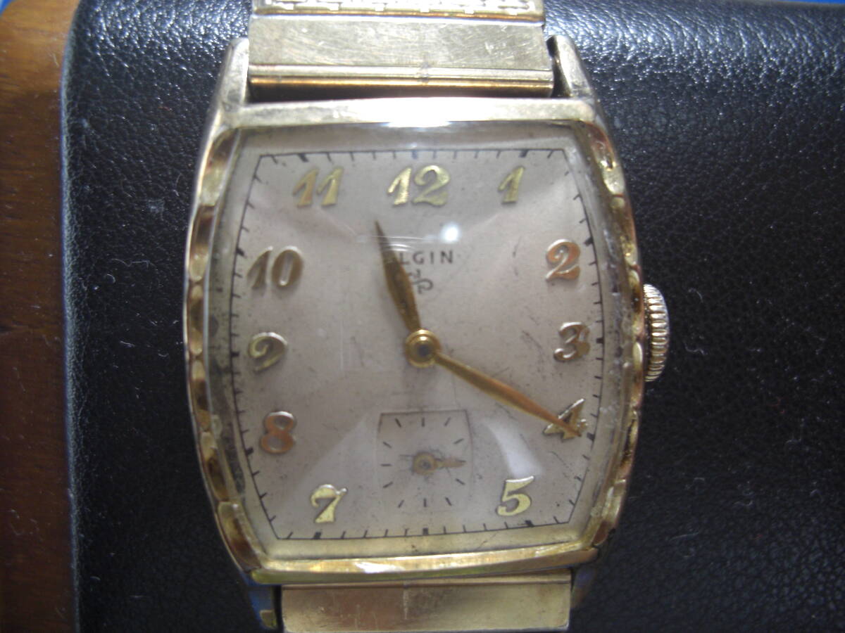0265　ロード　エルジン　ELGIN　アンティーク　メンズ手巻き腕時計