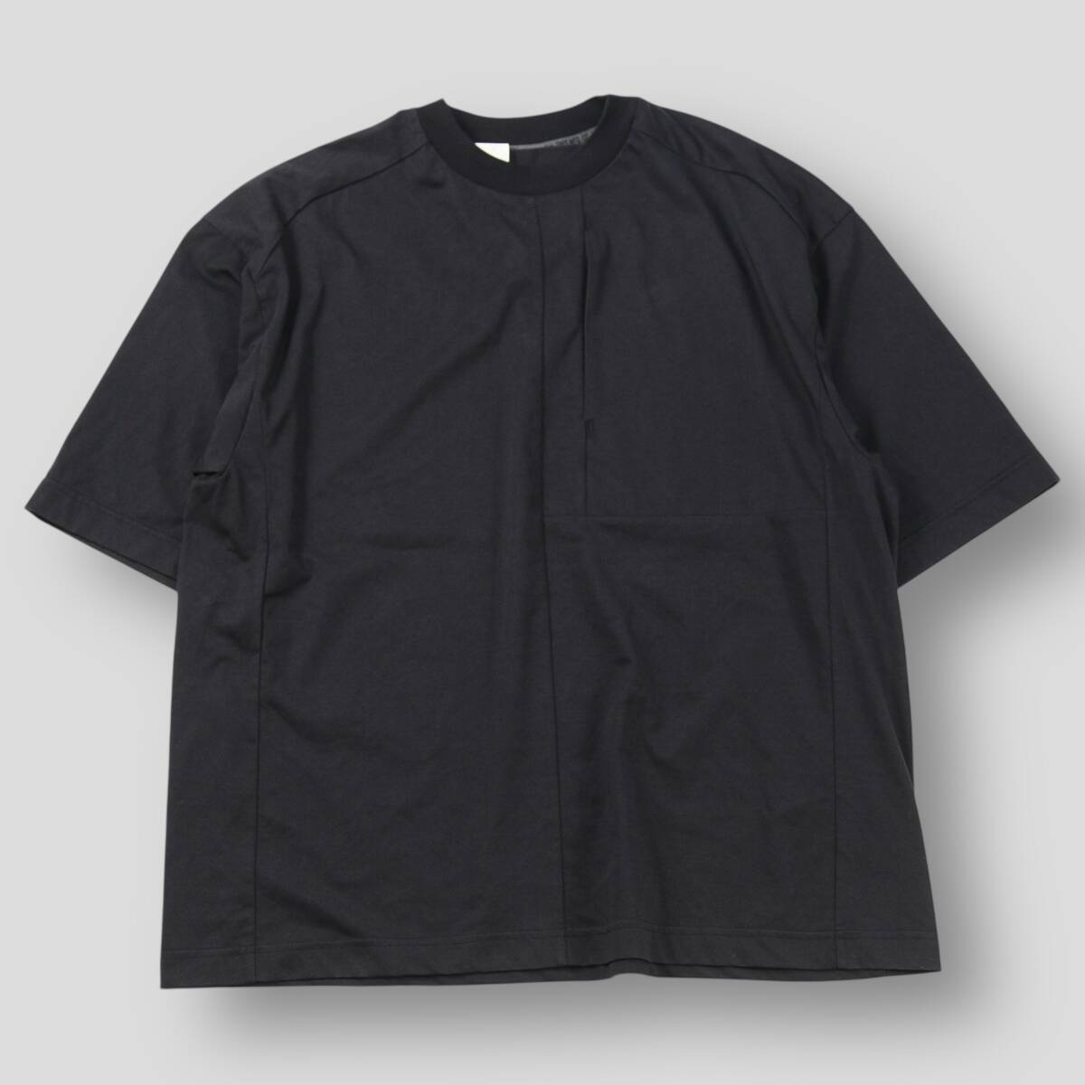 美品 N.HOOLYWOOD TEST PRODUCT EXCHANGE SERVICE TPES 25SS POCKET T-SHIRT ポケットTシャツ 9251-CS50-015 36 ブラック 半袖