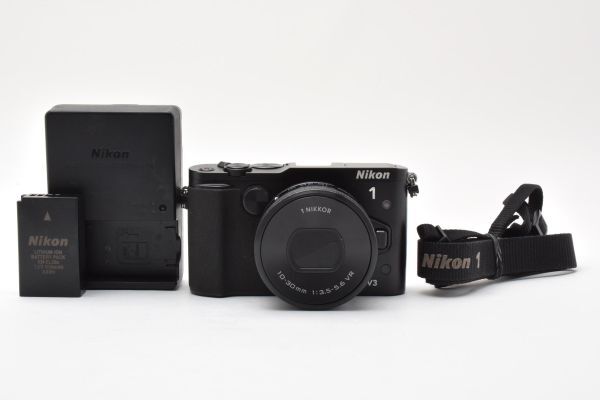 Nikon ニコン 1 V3 ミラーレスカメラ 10-30mm 1:3.5-5.6 VR レンズ #04751