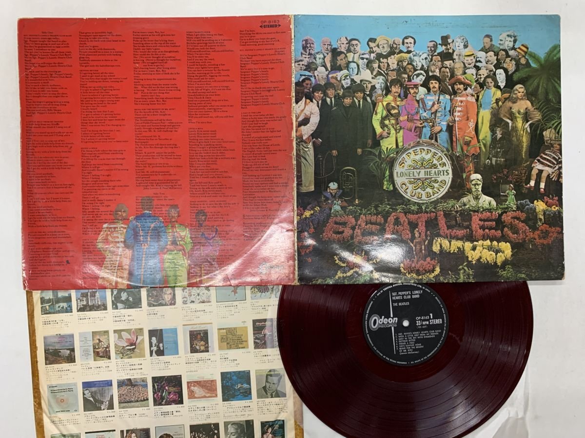 LP / THE BEATLES / SGT.PEPPER'S LONELY HEARTS CLUB BAND / 赤盤 [5101RY]