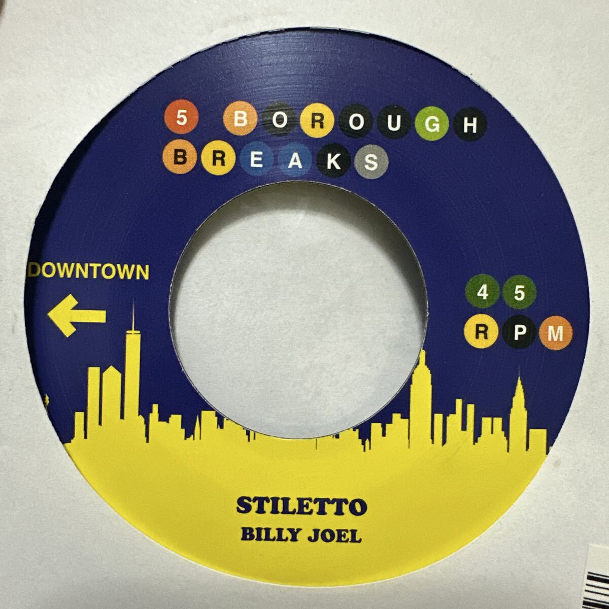 HIPHOP 45s 5 BOROUGH BREAKS DOWNTOWN 45 KOOL G RAP & DJ POLO - ROAD TO THE RICHES 45RPM レコード