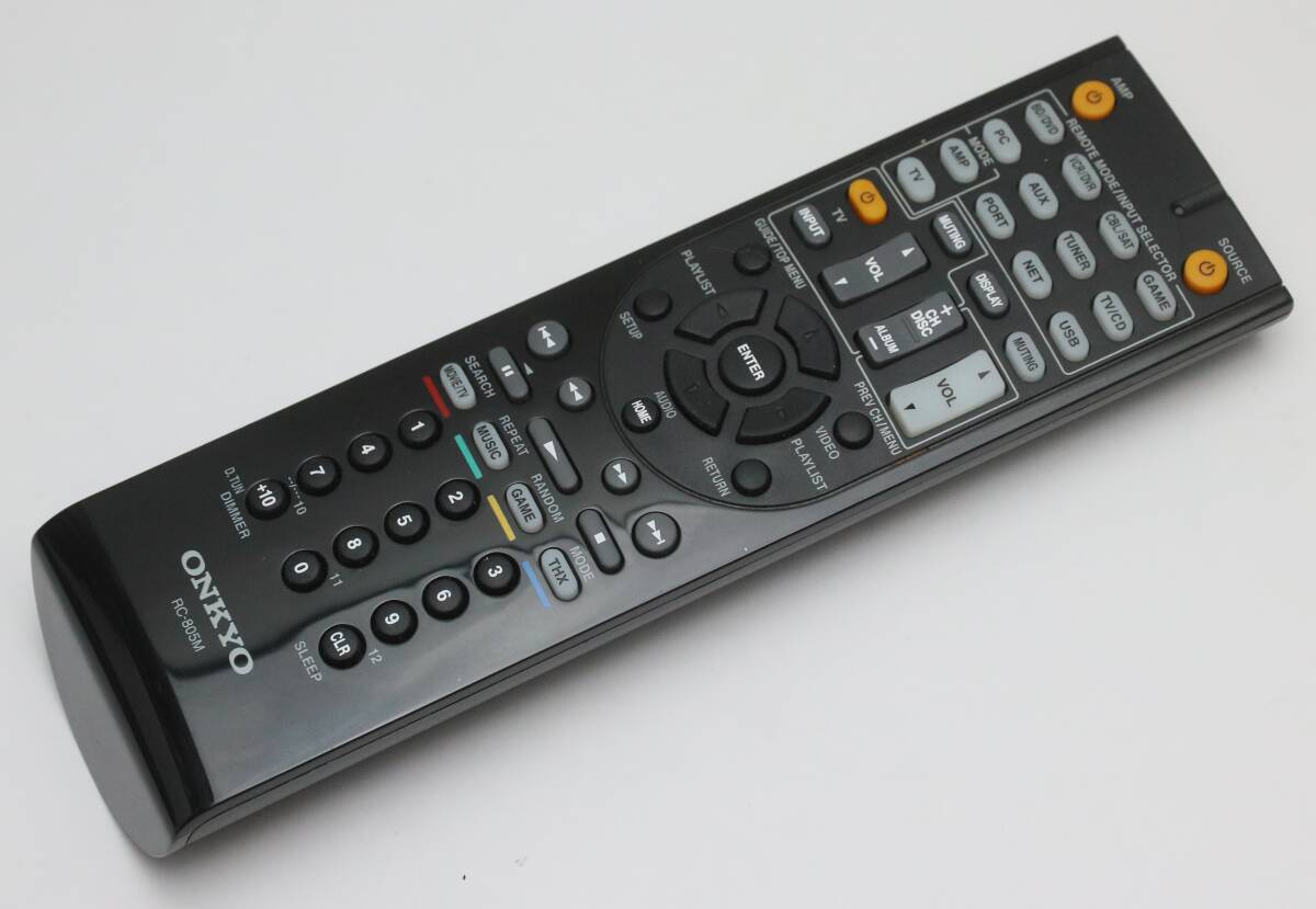 ONKYO RC-805M リモコン TX-NA609 中古