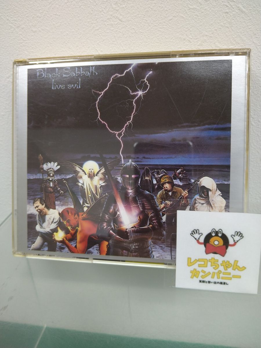 CDBOX｜処分品｜ブラック・サバス｜ライヴ・イーヴル｜CD2枚組、帯、歌詞カード付｜テイチク株式会社｜TECW-35189【M005】